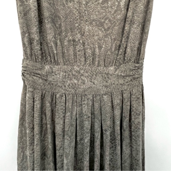 BNWOT REBECCA TAYLOR SNAKE PRINT MAXI DRESS - Picture 3 of 8